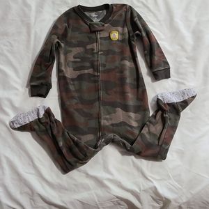 Carter's Camo Fleece Footie Pajamas, 2T